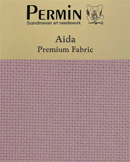 Permin 14 Count Aida - French Country Fabric