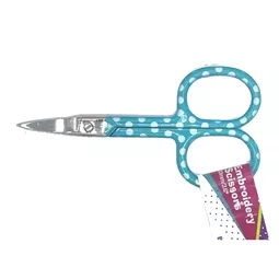 None Branded Blue Polka Dot Scissors
