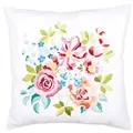 Vervaco Flower Bouquet Cushion Embroidery Kit