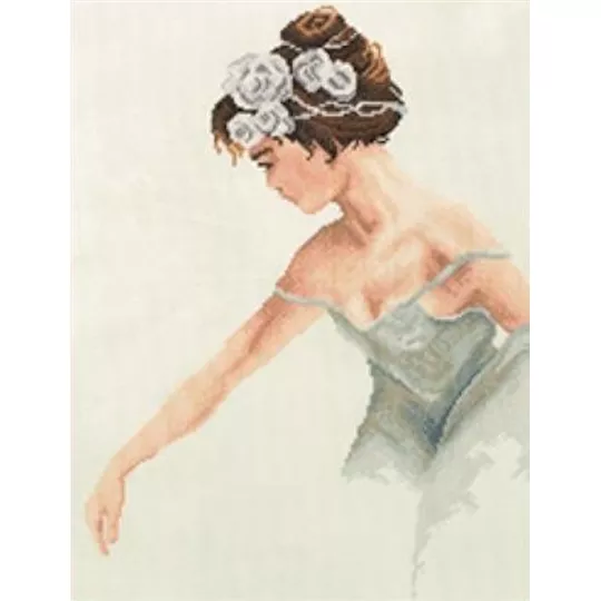 Lanarte Ballerina Cross Stitch Kit