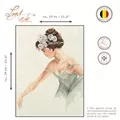 Lanarte Ballerina Cross Stitch Kit