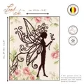 Lanarte Flower Fairy Silhouette Cross Stitch Kit