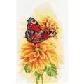 Lanarte Fluttering Butterfly Cross Stitch Kit