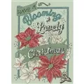 Bothy Threads Blooming Lovely Christmas Cross Stitch Kit