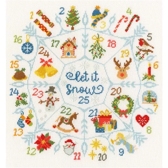 Bothy Threads Countdown To Christmas Cross Stitch Kit