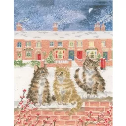 Bothy Threads Snow Is Glistening Christmas Cross Stitch Kit