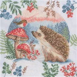 Bothy Threads Woodland Wander Christmas Cross Stitch Kit