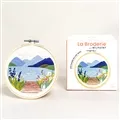 Milpoint Blooming Blue Lake Embroidery Kit