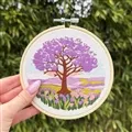 Milpoint Jacaranda on the Plain Embroidery Kit