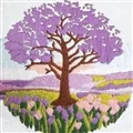 Milpoint Jacaranda on the Plain Embroidery Kit