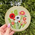 Milpoint Wildflower Bouquet Embroidery Kit