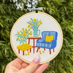 Milpoint Cosy Corner Embroidery Kit