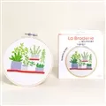 Milpoint Shades of Green Embroidery Kit