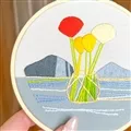 Milpoint Blooming Line Embroidery Kit