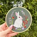 Milpoint Garden Rabbit Embroidery Kit