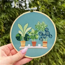 Milpoint Green Trio Embroidery Kit