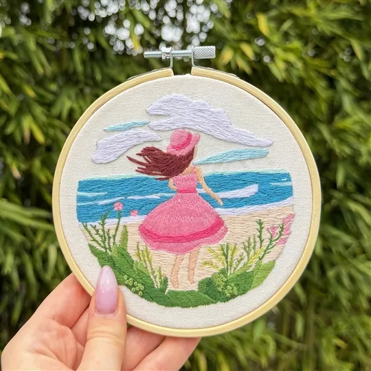 Milpoint Beachside Memories Embroidery Kit
