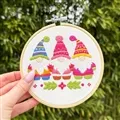 Milpoint Santa's Gnomes Embroidery Kit