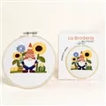 Milpoint Garden Gnome Embroidery Kit
