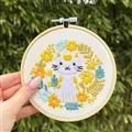 Milpoint Boho Cat Embroidery Kit