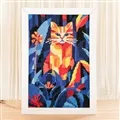 Milpoint Midnight Cat Tapestry Kit