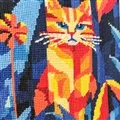 Milpoint Midnight Cat Tapestry Kit