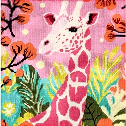 Milpoint Giraffe Pop Tapestry Kit