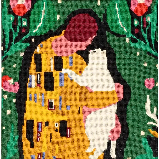 Milpoint The Feline Kiss Tapestry Kit