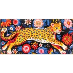 Milpoint Panther in Blossoms Tapestry Kit