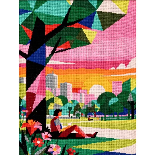 Milpoint Dusk in the Park Tapestry Kit