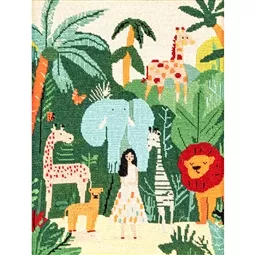 Milpoint Jungle Heart Tapestry Kit