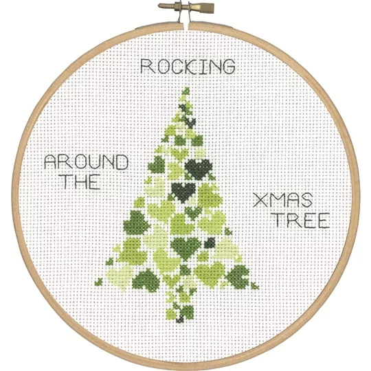 Permin Rocking Xmas Cross Stitch Kit