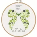 Permin Christmas Bow Cross Stitch Kit