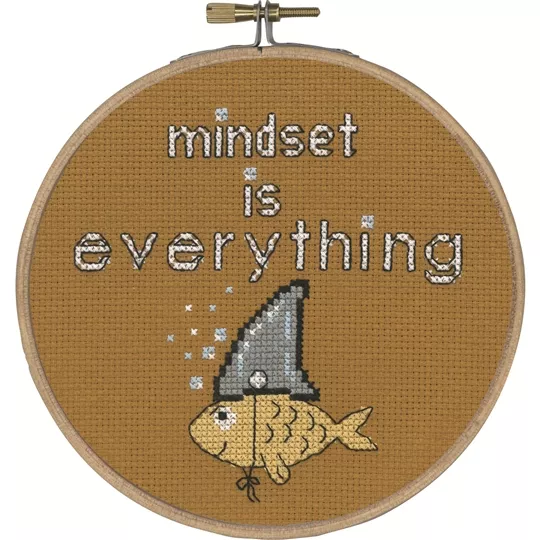 Permin Mindset Cross Stitch Kit