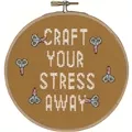 Permin Craft Your Stress Cross Stitch Kit