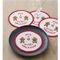 Permin Sweet Christmas Coasters Cross Stitch Kit