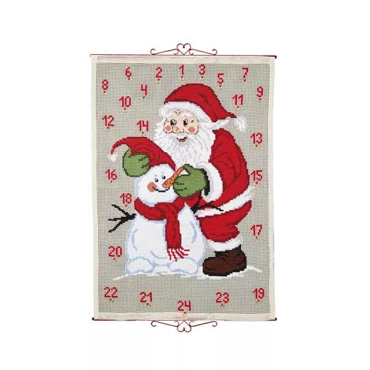 Permin Snowman Advent Christmas Cross Stitch Kit