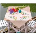Vervaco Meadow Flowers Tablecloth Embroidery Kit