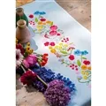 Vervaco Floral Symphony Runner Embroidery Kit
