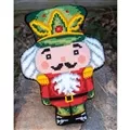Vervaco Nutcracker Shaped Cushion Christmas Cross Stitch Kit