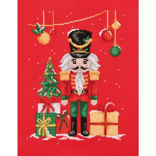 Vervaco Nutcracker Christmas Cross Stitch Kit