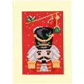 Vervaco Nutcracker Christmas Cards Cross Stitch Kit