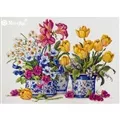 Merejka Spring Arrangement Cross Stitch Kit
