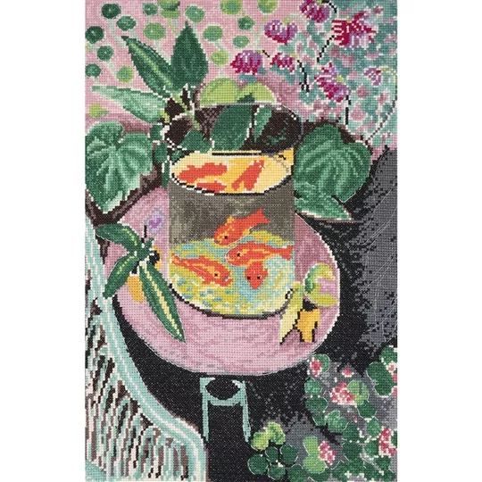 DMC Matisse - Gold Fish Cross Stitch Kit