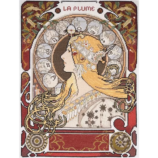 DMC Mucha - Zodiac Cross Stitch Kit