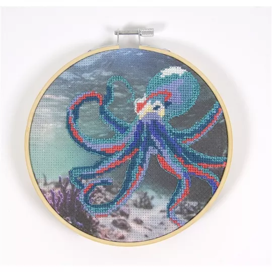 DMC Octopus Cross Stitch Kit