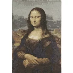 DMC Portrait of the Mona Lisa Cross Stitch Kit