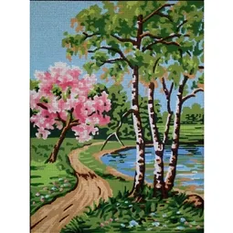 Riverside Blossoms