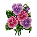 Gobelin-L Pansy Bouquet Tapestry Kit