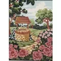 Grafitec Wishing Well Garden Tapestry Canvas